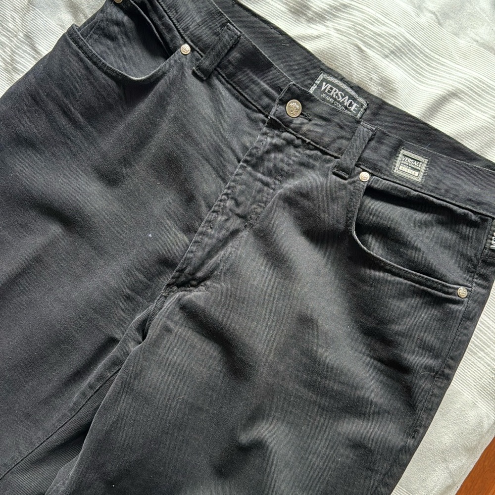 Versace Black Jeans